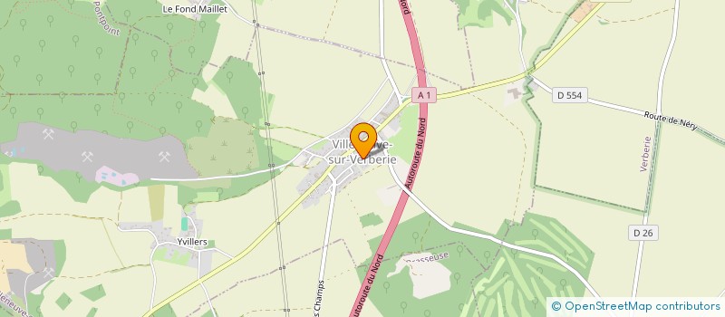 localisation de l'entreprise MONSIEUR FRANCK JANVIER à VILLENEUVE-SUR-VERBERIE