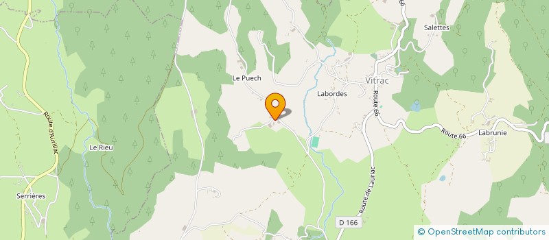 localisation de l'entreprise MONSIEUR FRANCK JAULHAC à VITRAC