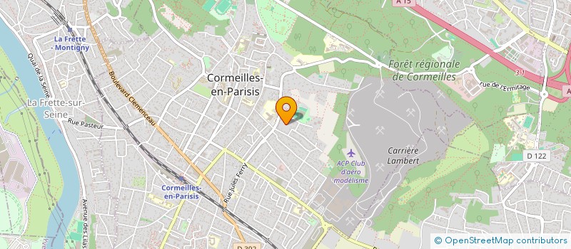 localisation de l'entreprise MONSIEUR FRANCK JAVANAUD  CORMEILLES EN PARISIS