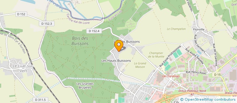 localisation de l'entreprise MONSIEUR FRANCK JEAN AUGUSTE MORAINE à DREUX