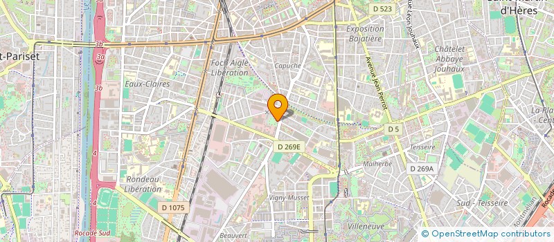 localisation de l'entreprise MONSIEUR FRANCK JEAN-YVES FERRER à GRENOBLE