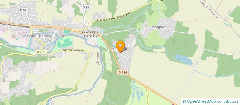 localisation de l'entreprise MONSIEUR FRANCK JEANMAIRE  CRECY-LA-CHAPELLE