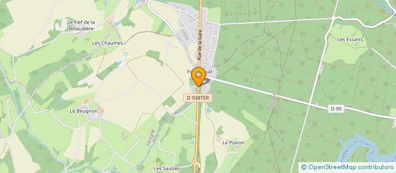 localisation de l'entreprise MONSIEUR FRANCK JEANNEAU  SERIGNE