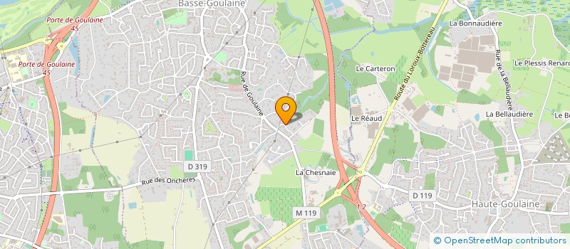 localisation de l'entreprise MONSIEUR FRANCK JEGO à BASSE-GOULAINE