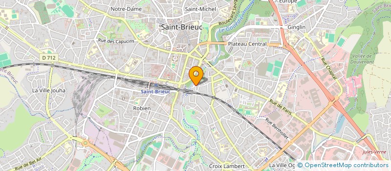localisation de l'entreprise MONSIEUR FRANCK JEGOU à SAINT-BRIEUC