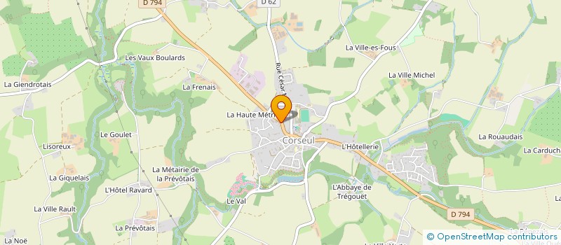 localisation de l'entreprise MONSIEUR FRANCK JEHANNIN à BOURSEUL