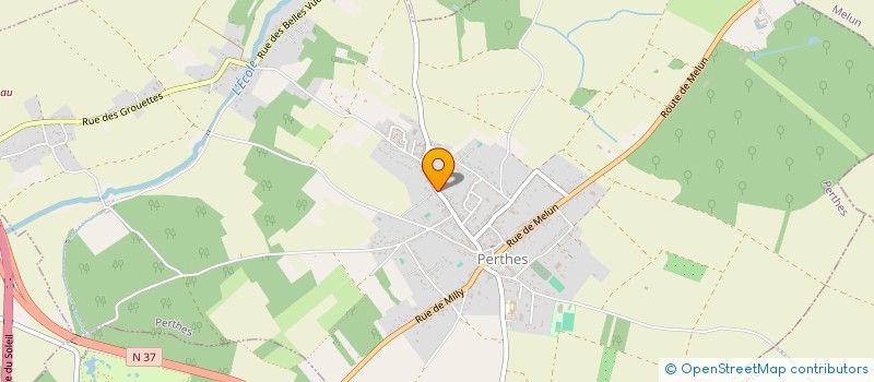 localisation de l'entreprise MONSIEUR FRANCK JEROME à PERTHES