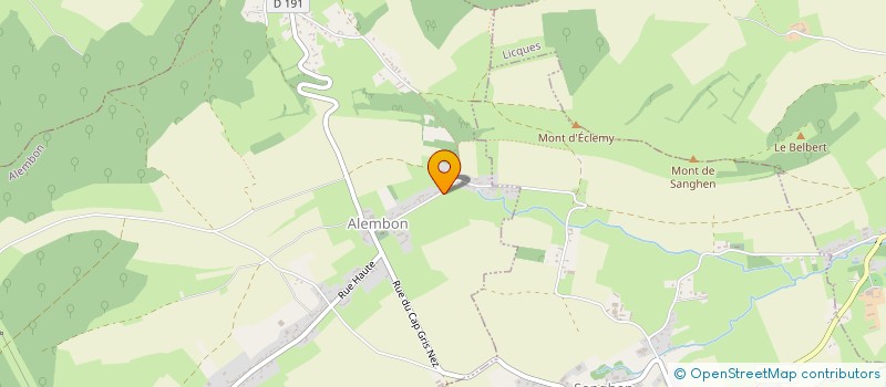 localisation de l'entreprise MONSIEUR FRANCK JOIRE  ALEMBON