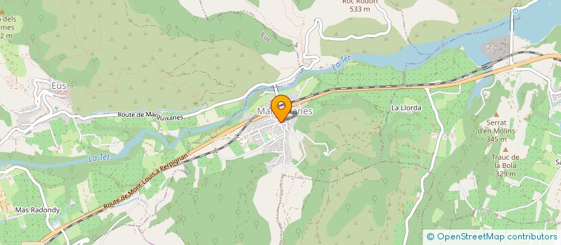 localisation de l'entreprise MONSIEUR FRANCK JONNEKIN  MARQUIXANES