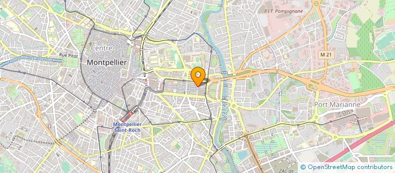 localisation de l'entreprise MONSIEUR FRANCK JORQUERA à MONTPELLIER