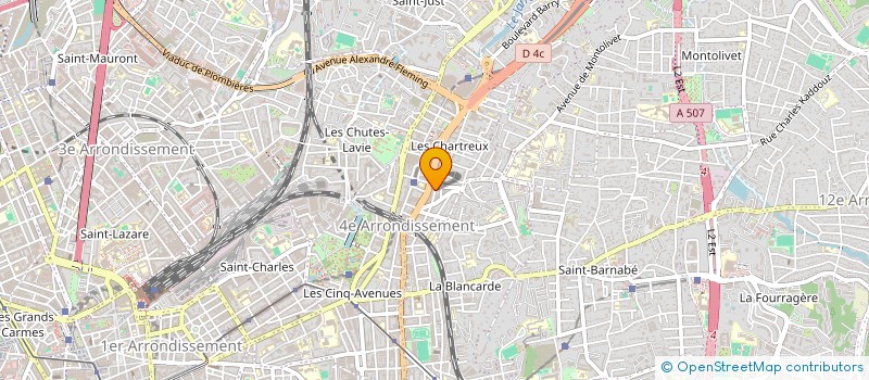 localisation de l'entreprise MONSIEUR FRANCK JOSEPH PEREZ KAZOULA à MARSEILLE