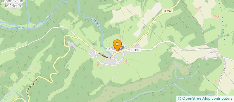 localisation de l'entreprise MONSIEUR FRANCK JOUFFROY  LES PREMIERS SAPINS