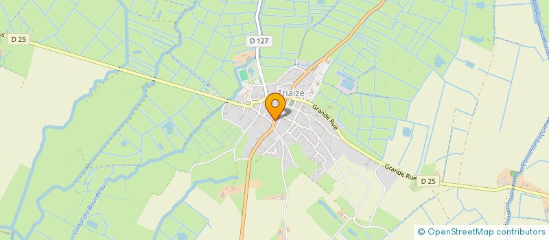 localisation de l'entreprise MONSIEUR FRANCK JOUSSE  TRIAIZE