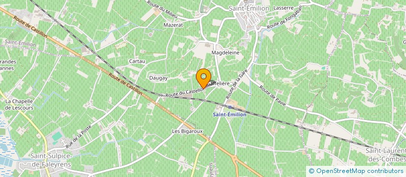 localisation de l'entreprise MONSIEUR FRANCK JUGELMANN à SAINT-EMILION