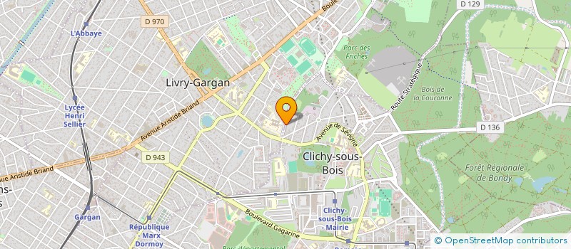 localisation de l'entreprise MONSIEUR FRANCK JULIAN ROSA  CLICHY-SOUS-BOIS