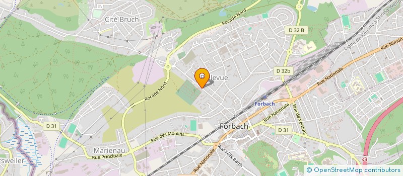 localisation de l'entreprise MONSIEUR FRANCK JUNG  NILVANGE