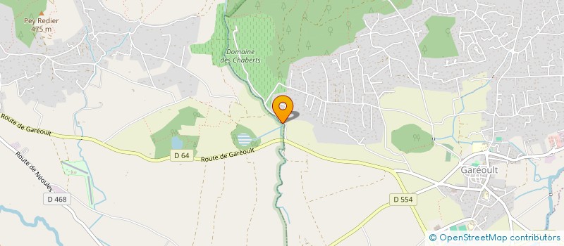 localisation de l'entreprise MONSIEUR FRANCK JURDIE  GAREOULT