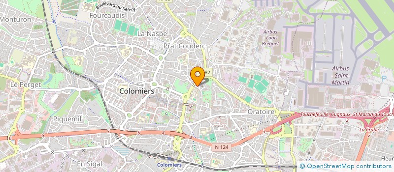 localisation de l'entreprise MONSIEUR FRANCK KAMGA à COLOMIERS