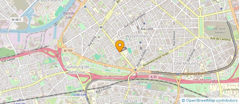 localisation de l'entreprise MONSIEUR FRANCK KATRIB à LILLE