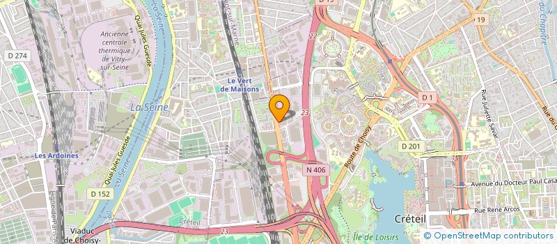 localisation de l'entreprise MONSIEUR FRANCK KERVELLA  CRETEIL