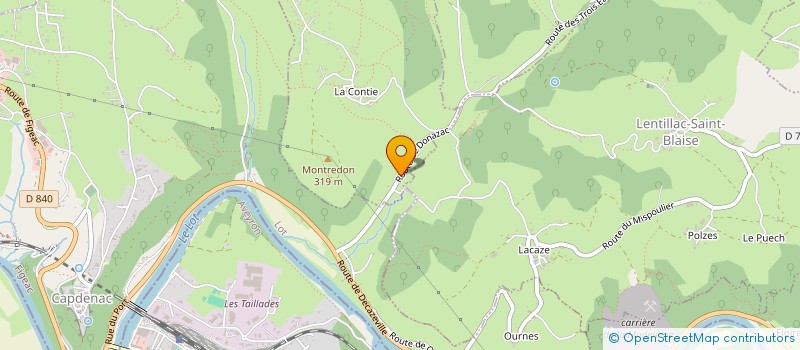 localisation de l'entreprise MONSIEUR FRANCK KLICKI  SAINT-FELIX