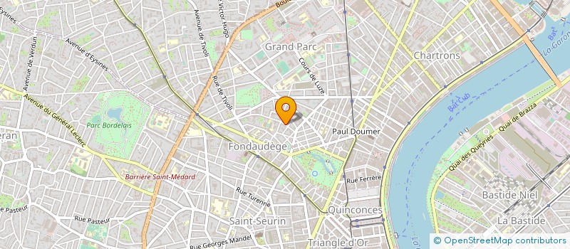 localisation de l'entreprise MONSIEUR FRANCK KOECHLIN à BORDEAUX
