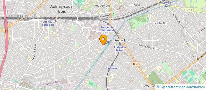 localisation de l'entreprise MONSIEUR FRANCK KONIUTA à AULNAY SOUS BOIS