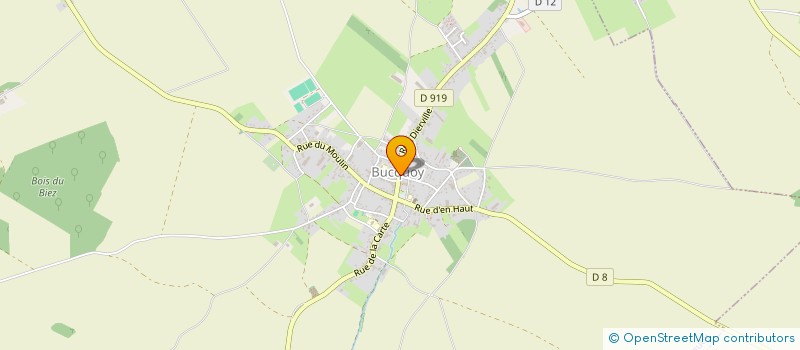 localisation de l'entreprise MONSIEUR FRANCK KROMER à BUCQUOY