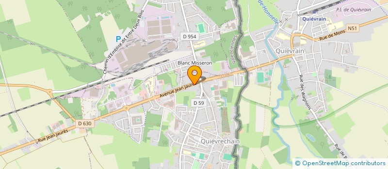 localisation de l'entreprise MONSIEUR FRANCK KULUS à QUIEVRECHAIN