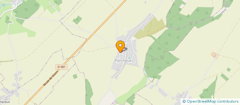 localisation de l'entreprise MONSIEUR FRANCK KWIZERA  PORCHEUX