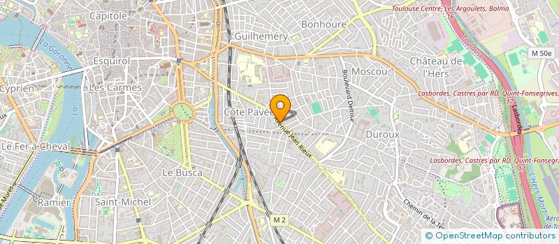 localisation de l'entreprise MONSIEUR FRANCK KY à TOULOUSE