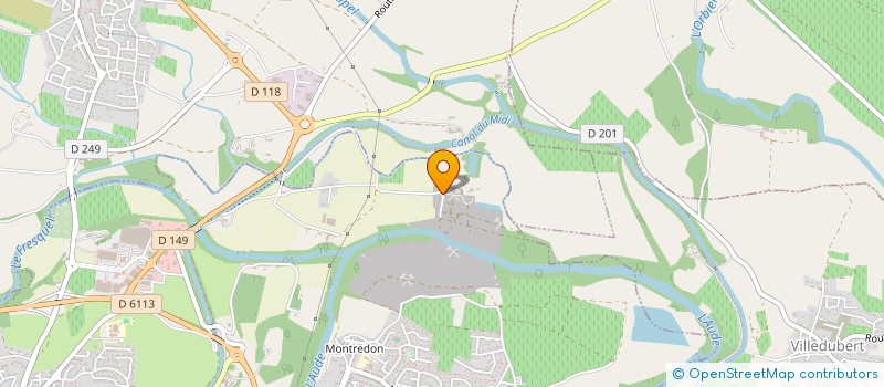 localisation de l'entreprise MONSIEUR FRANCK L'HERMITTE  CARCASSONNE