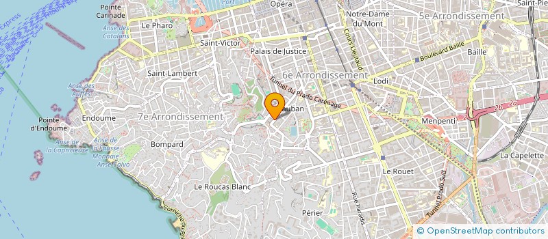 localisation de l'entreprise MONSIEUR FRANCK LA ROCCA à MARSEILLE