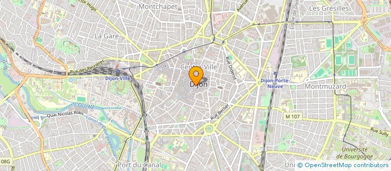 localisation de l'entreprise MONSIEUR FRANCK LABILLE à DIJON