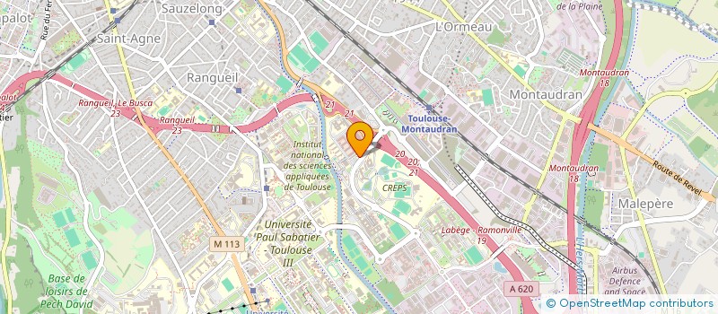 localisation de l'entreprise MONSIEUR FRANCK LABORDE à TOULOUSE