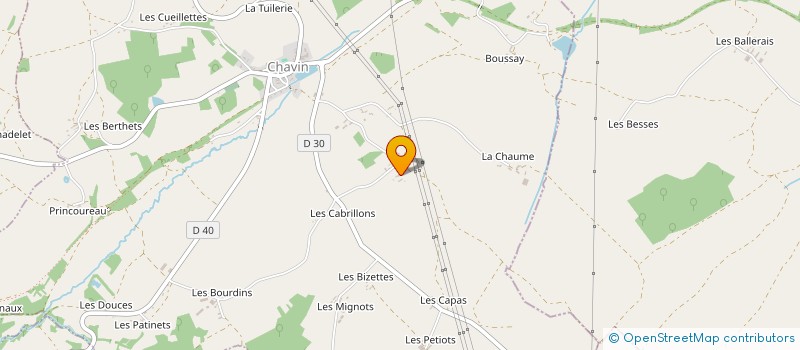 localisation de l'entreprise MONSIEUR FRANCK LACROCQ à CHAVIN