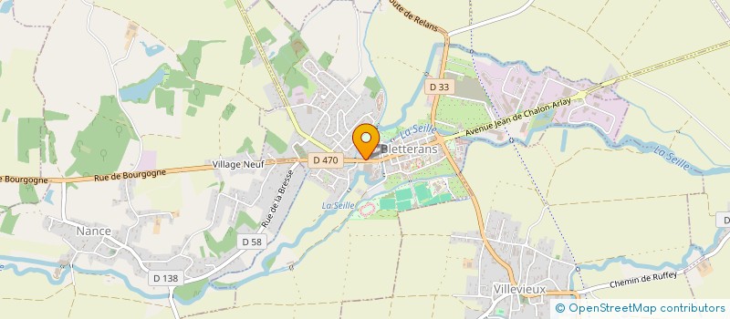 localisation de l'entreprise MONSIEUR FRANCK LACROIX  BLETTERANS