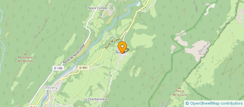 localisation de l'entreprise MONSIEUR FRANCK LADENT à MIJOUX