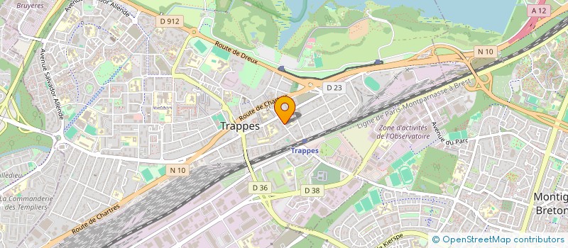 localisation de l'entreprise MONSIEUR FRANCK LAGUILLIEZ à TRAPPES