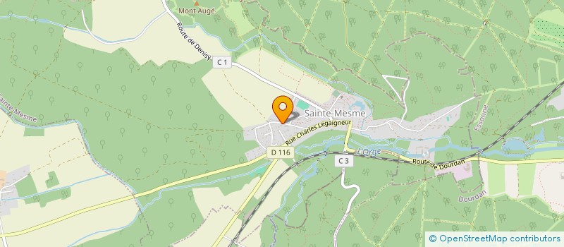 localisation de l'entreprise MONSIEUR FRANCK LAHITTE  SAINTE-MESME