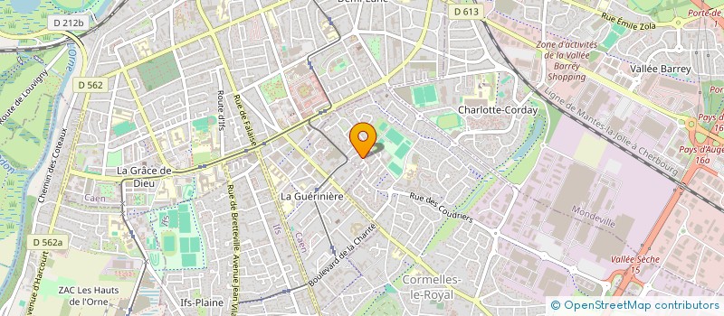 localisation de l'entreprise MONSIEUR FRANCK LAINENN  CORMELLES-LE-ROYAL