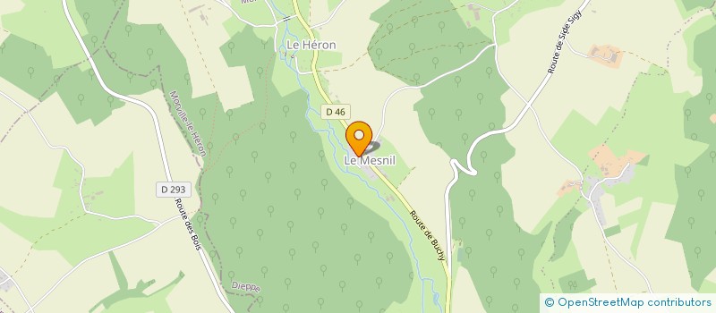 localisation de l'entreprise MONSIEUR FRANCK LAISNEY  MORVILLE-LE-HERON