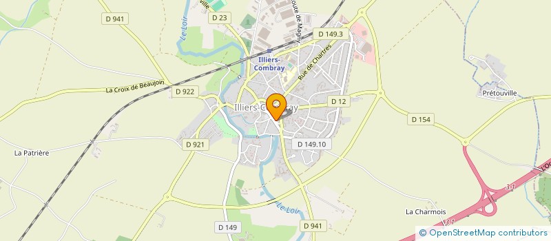 localisation de l'entreprise MONSIEUR FRANCK LALLEE à ILLIERS-COMBRAY