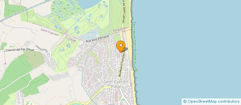 localisation de l'entreprise MONSIEUR FRANCK LALLEMENT  SAINT-CYPRIEN