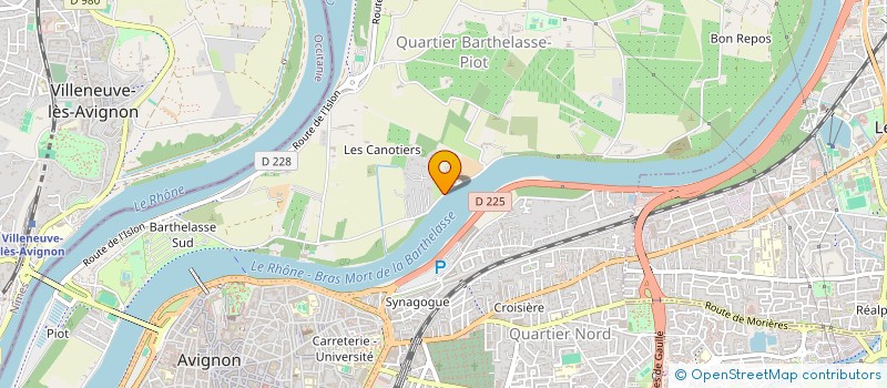 localisation de l'entreprise MONSIEUR FRANCK LALUNA  AVIGNON