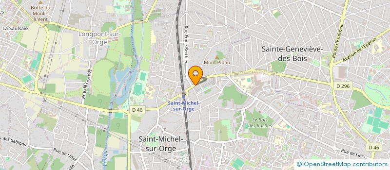 localisation de l'entreprise MONSIEUR FRANCK LAMAZURE à SAINT-MICHEL-SUR-ORGE