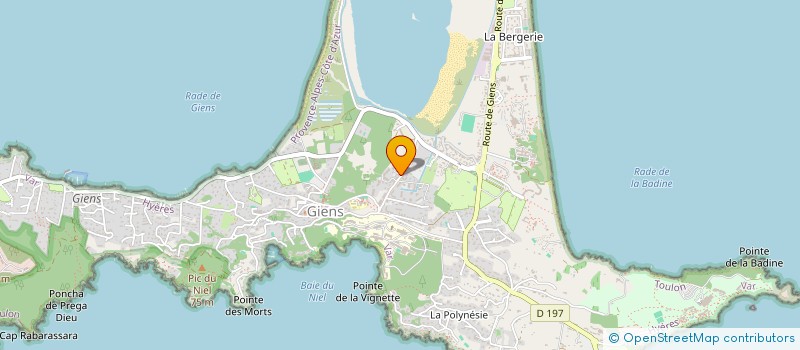localisation de l'entreprise MONSIEUR FRANCK LAMBERT à HYERES