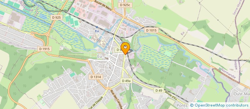 localisation de l'entreprise MONSIEUR FRANCK LAMIRAND  EU