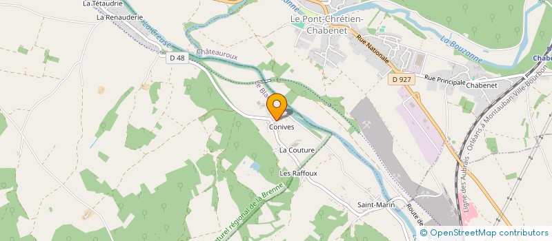 localisation de l'entreprise MONSIEUR FRANCK LAMOTHE à SAINT-GAULTIER
