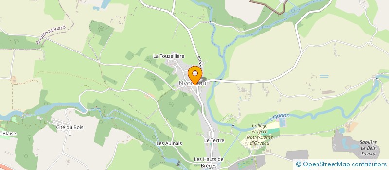 localisation de l'entreprise MONSIEUR FRANCK LANDELLE à SEGRE-EN-ANJOU BLEU